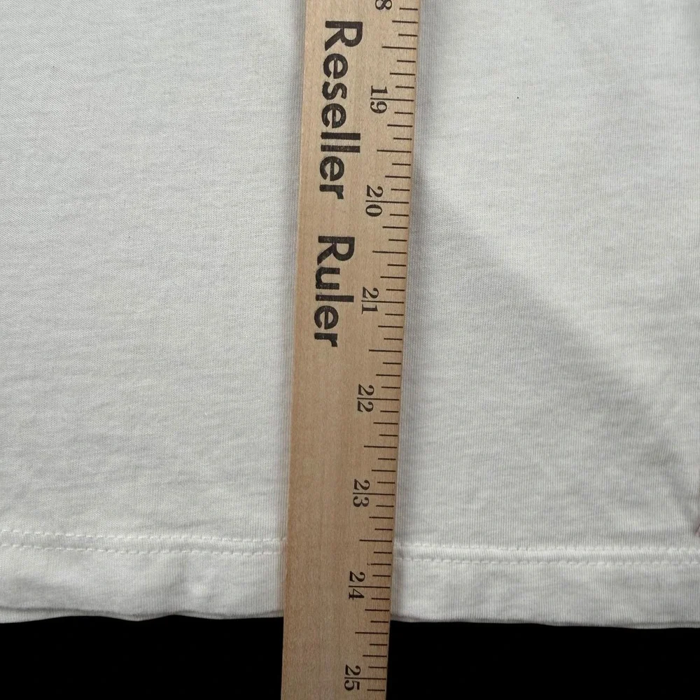 Marine Layer Shirt Womens S White Crew Neck Supima Modal Jersey Tee Made USA